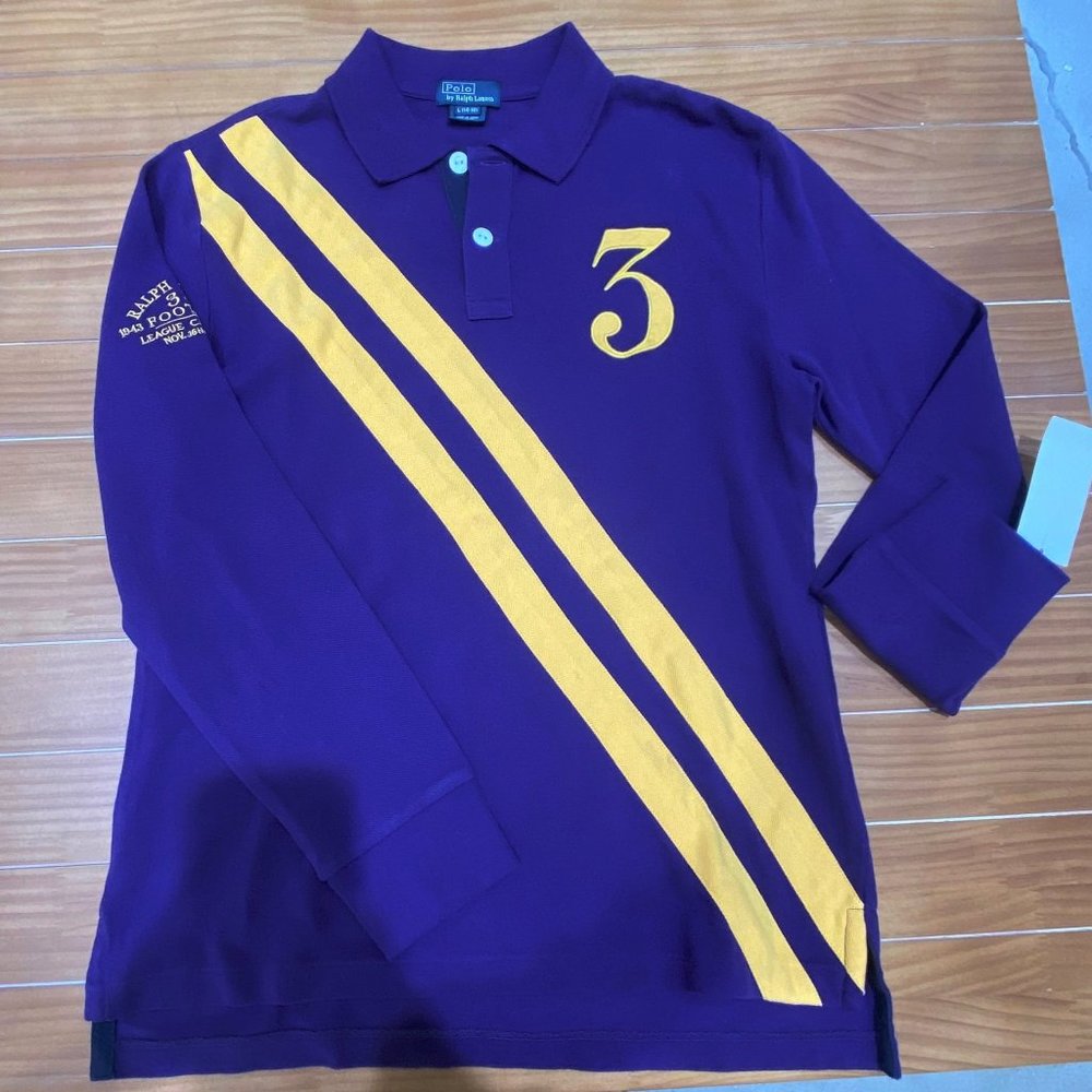 Polo Ralpg Lauren Purple POLO Shirt